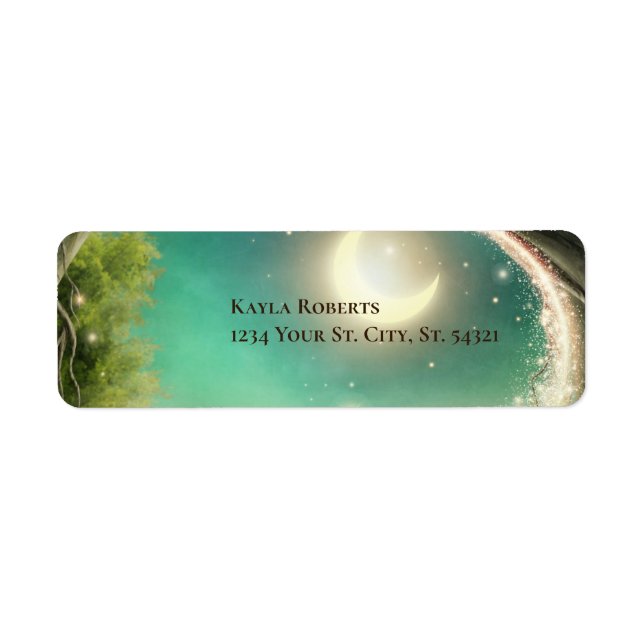 Enchanted Evening  Label Return Address Label (Front)