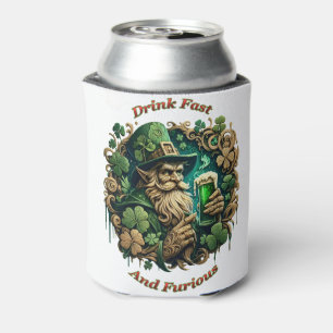 Enchanted Evening of Ale A Leprechauns Toast Can Cooler