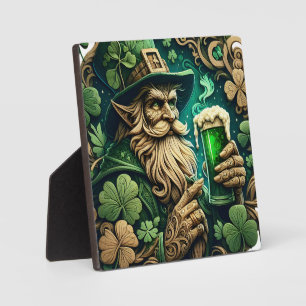 Enchanted Evening of Ale A Leprechauns Toast Plaque