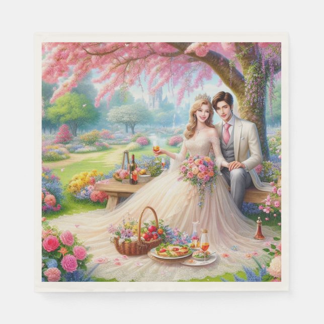 Enchanted Ever After  Napkin (Front)