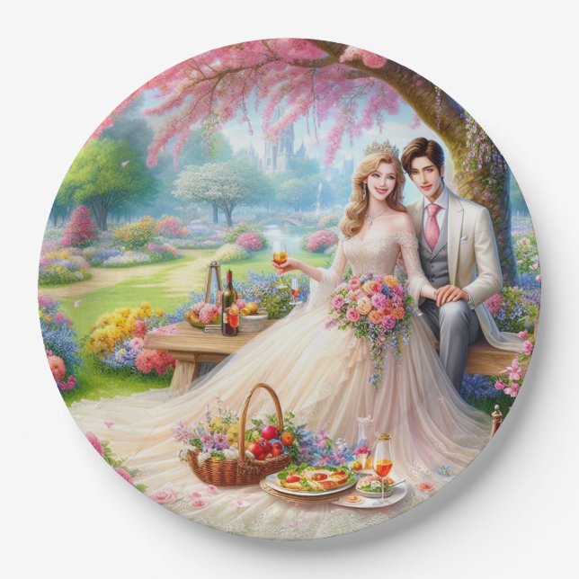 Enchanted Ever After Paper Plate (Front)