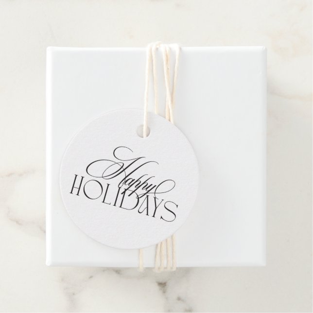 Enchanted Evergreen Elegance Christmas Favour Tags (In Situ)