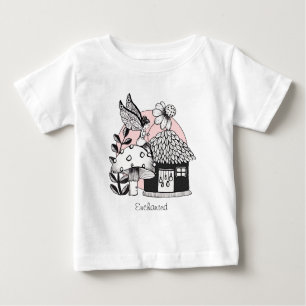 Enchanted Fairy And Fairy House Baby T-Shirt