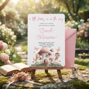 Enchanted Fairy Baby Shower Invitation