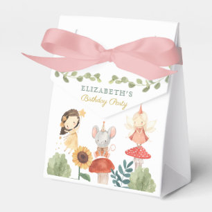 Enchanted Fairy Birthday Mushroom Favour Box