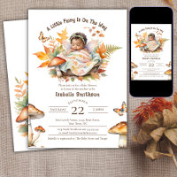 Enchanted Fairy Fall Autumn Woodland Baby Shower 