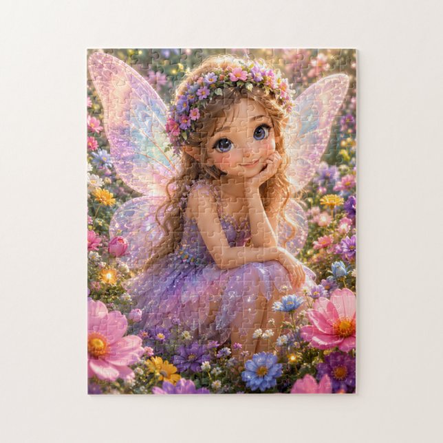 Enchanted Fairy Forest Jigsaw Puzzle (Vertical)