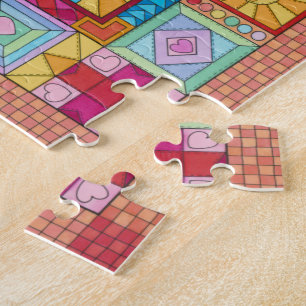 Enchanted Fairy Tale Quilt Jigsaw Puzzle