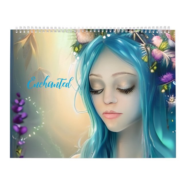 Enchanted | Fairy Tale Style Art  Calendar (Cover)