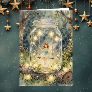 Enchanted Fairy Themed Girl's Birthday Card