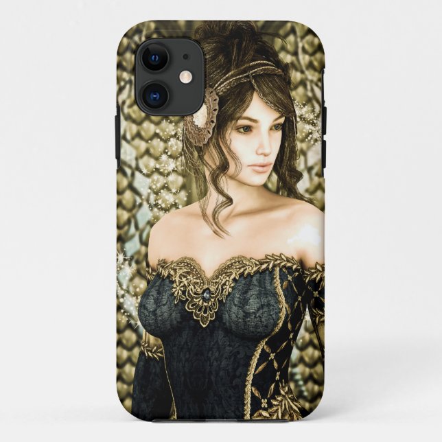 Enchanted Fairytale Princess Portrait Case-Mate iPhone Case (Back)