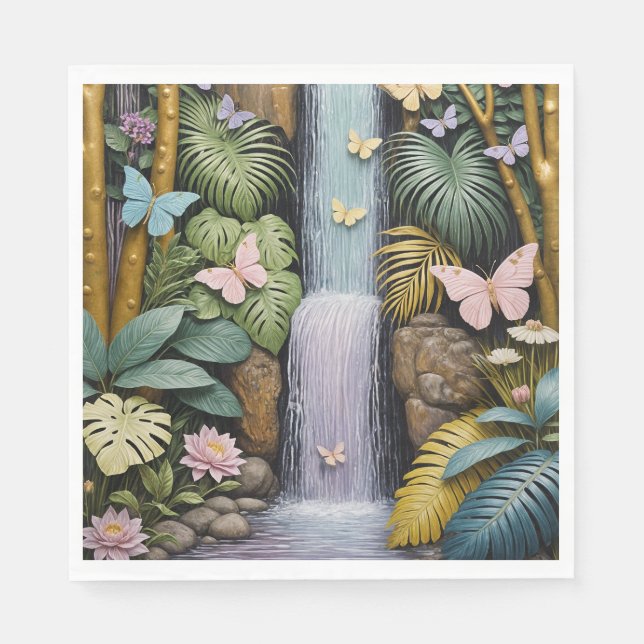 Enchanted Falls Oasis Napkin (Front)