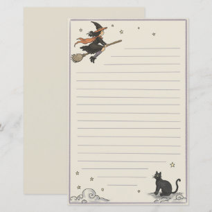 Enchanted Flight Lined 5.5" x 8.5" Paper Sheet