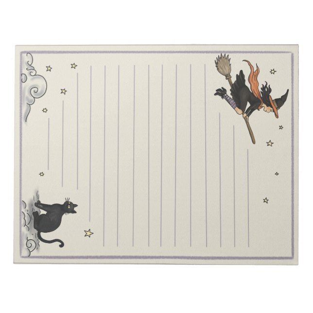 Enchanted Flight Lined  Notepad (Front)