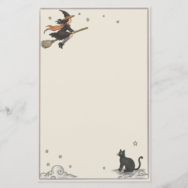 Enchanted Flight Unlined 5.5" x 8.5" Paper Sheet (Front)