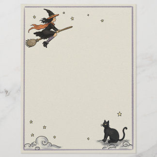 Enchanted Flight Unlined 8.5" x 11" Paper Sheet