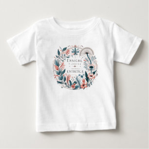 Enchanted Floral Elegance Baby T-Shirt