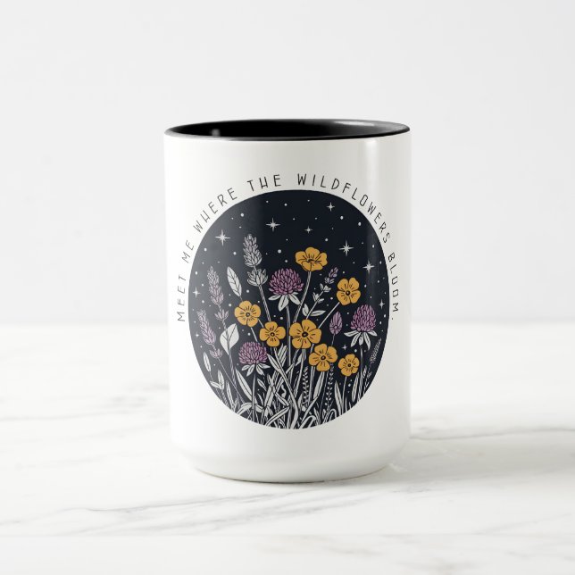 Enchanted Flower Night Mug (Center)