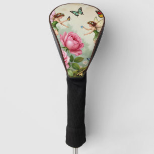 Enchanted Flroral Fairies Garden Golf Head Cover
