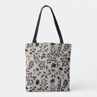 Enchanted Foliage Pretty Floral Garden Pattern