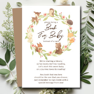 Enchanted Forest Baby Book Card