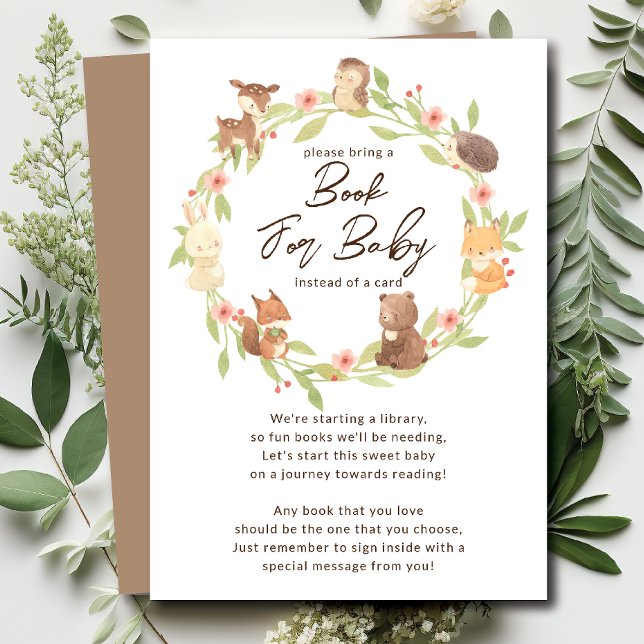 Enchanted Forest Baby Book Card (Creator Uploaded)