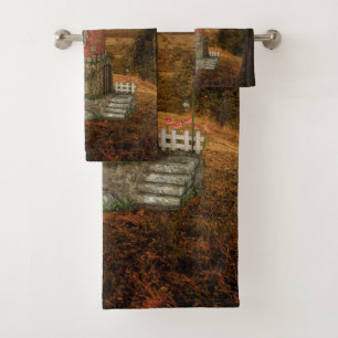 Enchanted forest bath towel set