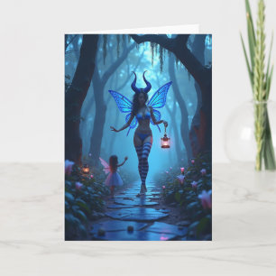 Enchanted Forest Birthday Card
