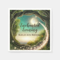Enchanted Forest Birthday Napkins