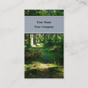 enchanted forest businesscard business card