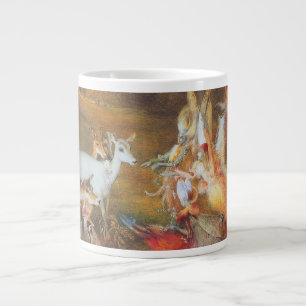 Enchanted Forest by artist John Anster Fitzgerald Large Coffee Mug