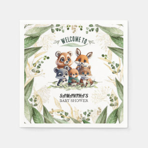 Enchanted Forest: Celebrating Baby Napkins