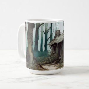 Enchanted Forest Cottage Coffee Mug