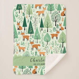 Enchanted Forest Cuddle Blanket