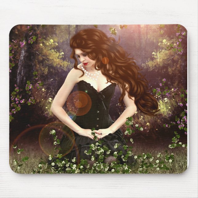Enchanted Forest Dream Mouse Pad (Front)