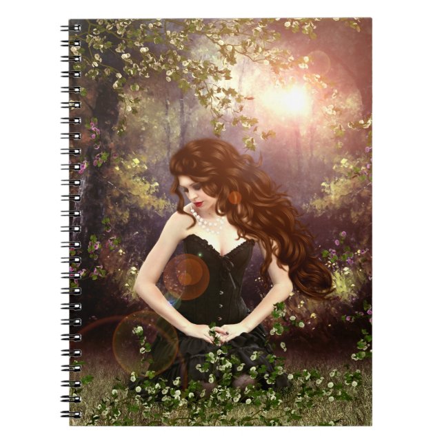 Enchanted Forest Dream Notebook (Front)