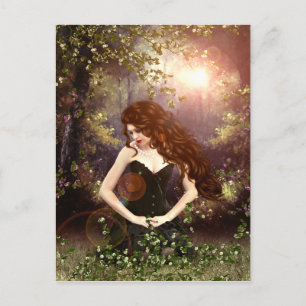 Enchanted Forest Dream Postcard
