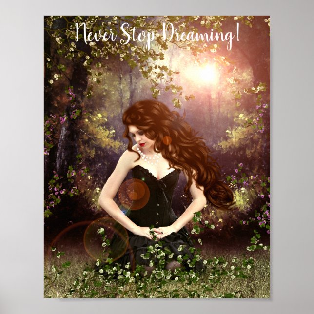 Enchanted Forest Dream Poster (Front)