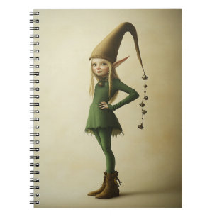 Enchanted Forest Elf Notebook