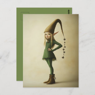 Enchanted Forest Elf Postcard