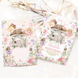 Enchanted Forest Fairy Floral Garden Girl Birthday Invitation<br><div class="desc">Are you ready to throw the most enchanted birthday party of the century? Look no further, because this adorable invitation is exactly what you need! Featuring a whimsical design of little fairies and a mushroom house, this invitation will make all your party guests feel like they've been transported to a...</div>