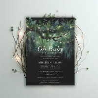 Enchanted Forest Fairy Lights Woodland Baby Shower