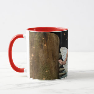 Enchanted Forest Fairy Mushroom Fantasy Art Mug