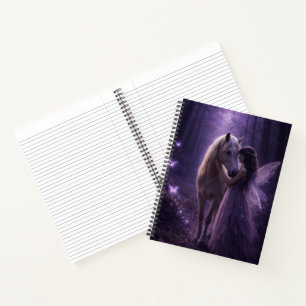 Enchanted Forest Fairy Notebook
