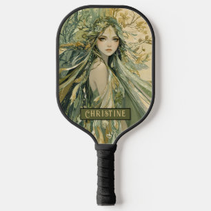 Enchanted Forest Fairy Personalised  Pickleball Paddle