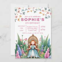 Enchanted Forest Fairy Princess Birthday