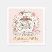 Enchanted Forest Fairy Tea Party Girls Birthday