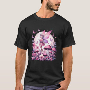 Enchanted Forest Fantasy Fairy Mystical Butterfly  T-Shirt