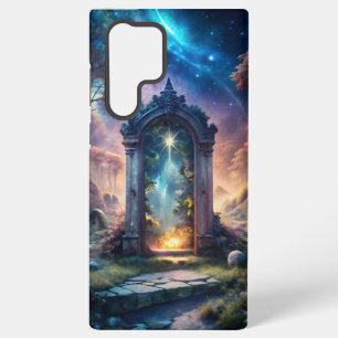 Enchanted Forest Fantasy Galaxy Portal Samsung Galaxy Case