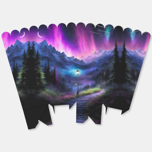 Enchanted Forest Favour Box (Unfolded)